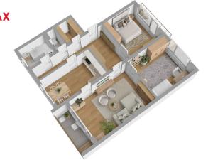 Prodej bytu 3+1, Lanškroun - Žichlínské Předměstí, Dvorská, 72 m2