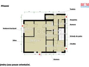 Prodej rodinného domu, Újezd u Svatého Kříže, 350 m2