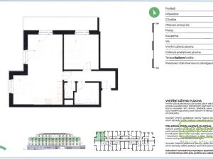Pronájem bytu 2+kk, Brandýs nad Labem-Stará Boleslav - Brandýs nad Labem, Augustina Lukeše, 57 m2