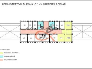 Pronájem kanceláře, Rožnov pod Radhoštěm, 1. máje, 124 m2