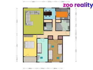 Prodej bytu 4+1, Přerov, Teličkova, 86 m2