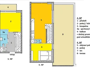 Prodej bytu 3+kk, Praha, Formanská, 61 m2