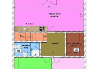 Pronájem bytu 3+kk, Čimelice, 80 m2
