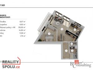 Prodej bytu 3+kk, Kladno, Váňova, 88 m2