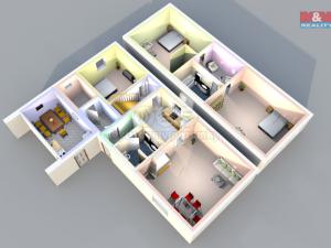 Prodej rodinného domu, Podbořany - Letov, 160 m2