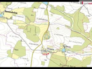 Prodej pozemku pro bydlení, Semněvice - Pocinovice, 1255 m2