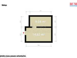 Prodej rodinného domu, Kněževes, Pražská, 67 m2