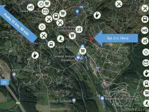 Pronájem bytu 2+1, Mnichovice, Pod mohylou, 78 m2