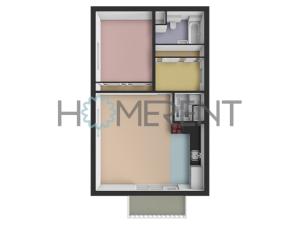 Pronájem bytu 2+kk, Praha - Stodůlky, Kejhova, 62 m2