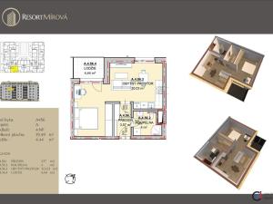 Prodej bytu 1+kk, Rychnov nad Kněžnou, Mírová, 39 m2