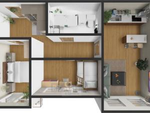 Prodej bytu 3+kk, České Budějovice - České Budějovice 2, Krčínova, 65 m2