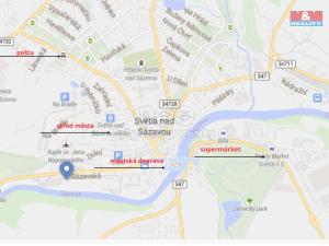 Pronájem bytu 2+1, Světlá nad Sázavou, Sázavská, 60 m2