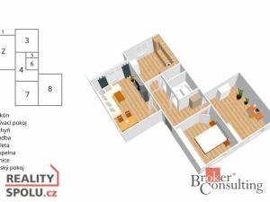 Prodej bytu 3+1, Náchod - Staré Město nad Metují, Růžová, 80 m2