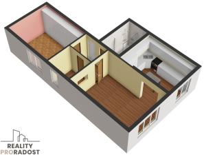Prodej bytu 2+1, Zlín, Benešovo nábřeží, 64 m2