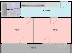 Pronájem bytu 2+1, Praha - Strašnice, Starostrašnická, 50 m2