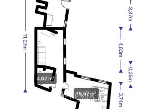 Pronájem bytu 1+1, Teplice, U Hadích lázní, 52 m2