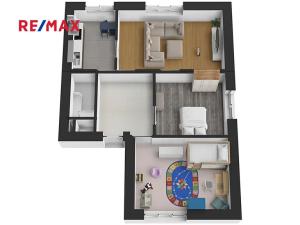 Prodej bytu 3+1, Stráž pod Ralskem, Mimoňská, 71 m2