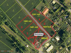 Prodej pozemku pro bydlení, Lichnov, 1482 m2