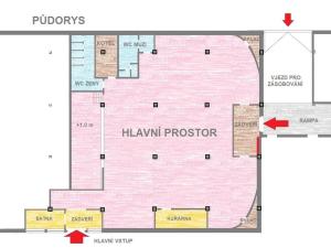 Pronájem obchodního prostoru, Kladno, Vodárenská, 507 m2