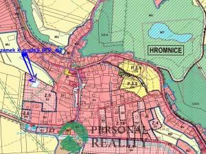 Prodej pozemku pro bydlení, Hromnice, 879 m2