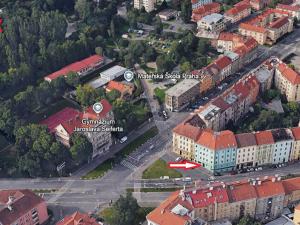 Pronájem bytu 1+kk, Praha - Vysočany, Vysočanské náměstí, 32 m2