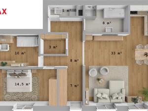 Prodej bytu 3+kk, Jaroměř - Jakubské Předměstí, Palackého, 90 m2