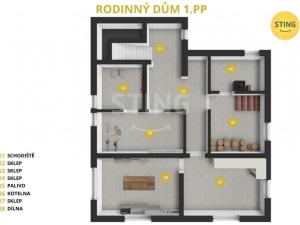 Prodej rodinného domu, Dolní Lhota, 240 m2