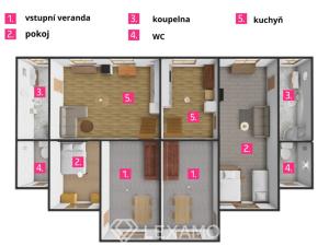 Prodej chaty, Starý Petřín - Jazovice, 82 m2
