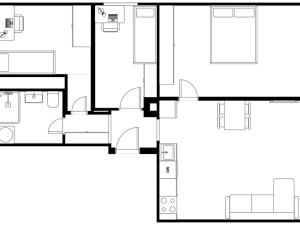 Prodej bytu 4+kk, Praha - Braník, Věkova, 62 m2