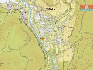 Prodej pozemku, Karlovice, 603 m2