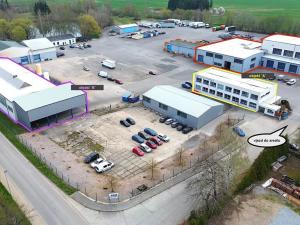Pronájem výrobních prostor, Lišov, Hůrecká, 2007 m2