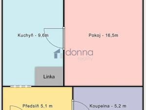 Pronájem bytu 2+kk, Praha - Krč, V Štíhlách, 39 m2