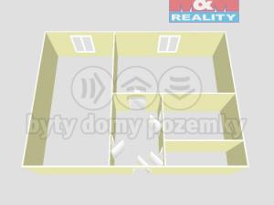 Pronájem bytu 1+1, Dlouhoňovice, Sídlištní, 33 m2