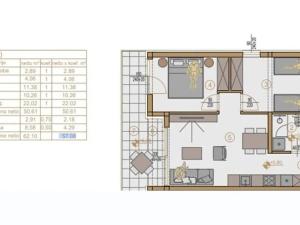 Prodej bytu 3+kk, Medulin, Chorvatsko, 57 m2