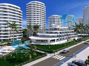 Prodej bytu 3+kk, Trikomo, Kypr, 120 m2
