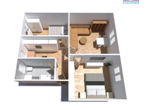 Prodej bytu 3+1, Vratimov, Strmá, 64 m2
