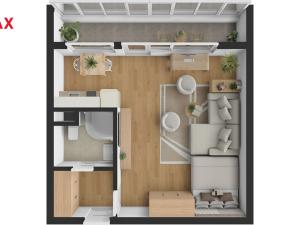 Prodej bytu 1+kk, Hradec Králové, Na Kotli, 36 m2