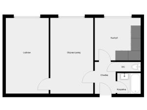 Prodej bytu 2+1, Planá nad Lužnicí, Průmyslová, 58 m2