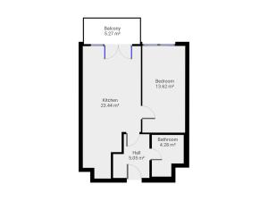 Pronájem bytu 2+kk, Praha - Třebonice, Do zahrádek I, 51 m2