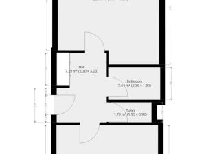 Pronájem bytu 2+kk, Praha - Michle, Novobohdalecká, 49 m2