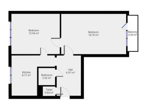Pronájem bytu 2+1, Praha - Malešice, Počernická, 53 m2
