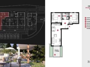 Prodej bytu 2+kk, Кавач, Černá Hora, 33 m2