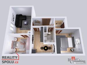 Prodej bytu 3+1, Rokycany - Střed, Josefa Knihy, 64 m2