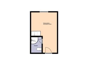 Pronájem bytu 1+kk, Praha - Žižkov, Jeseniova, 15 m2