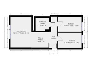 Pronájem bytu 3+kk, Praha - Vinohrady, Nad olšinami, 54 m2