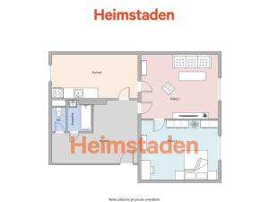 Pronájem bytu 2+1, Havířov - Město, Sadová, 54 m2
