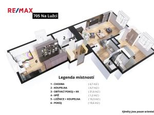 Prodej bytu 3+kk, Lázně Bohdaneč, Na Lužci, 84 m2