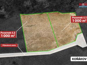 Prodej pozemku pro bydlení, Český Těšín - Koňákov, 1000 m2