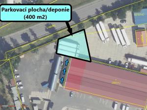 Pronájem komerčního pozemku, Praha - Horní Počernice, Bystrá, 400 m2
