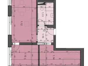 Prodej bytu 3+kk, Černá v Pošumaví, 49 m2